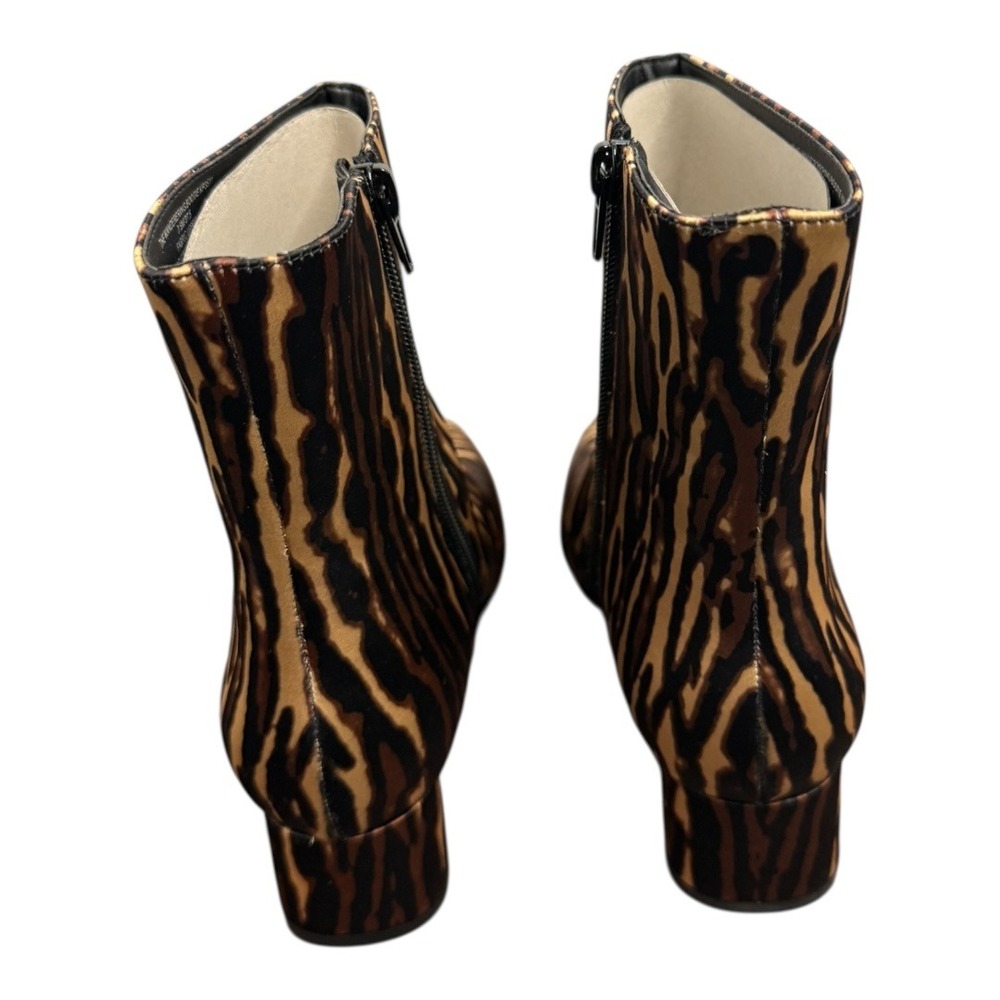 Katy Perry The Wanderering Bootie - Liger Satin Print 7.5 (NIB) - Picture 6 of 10